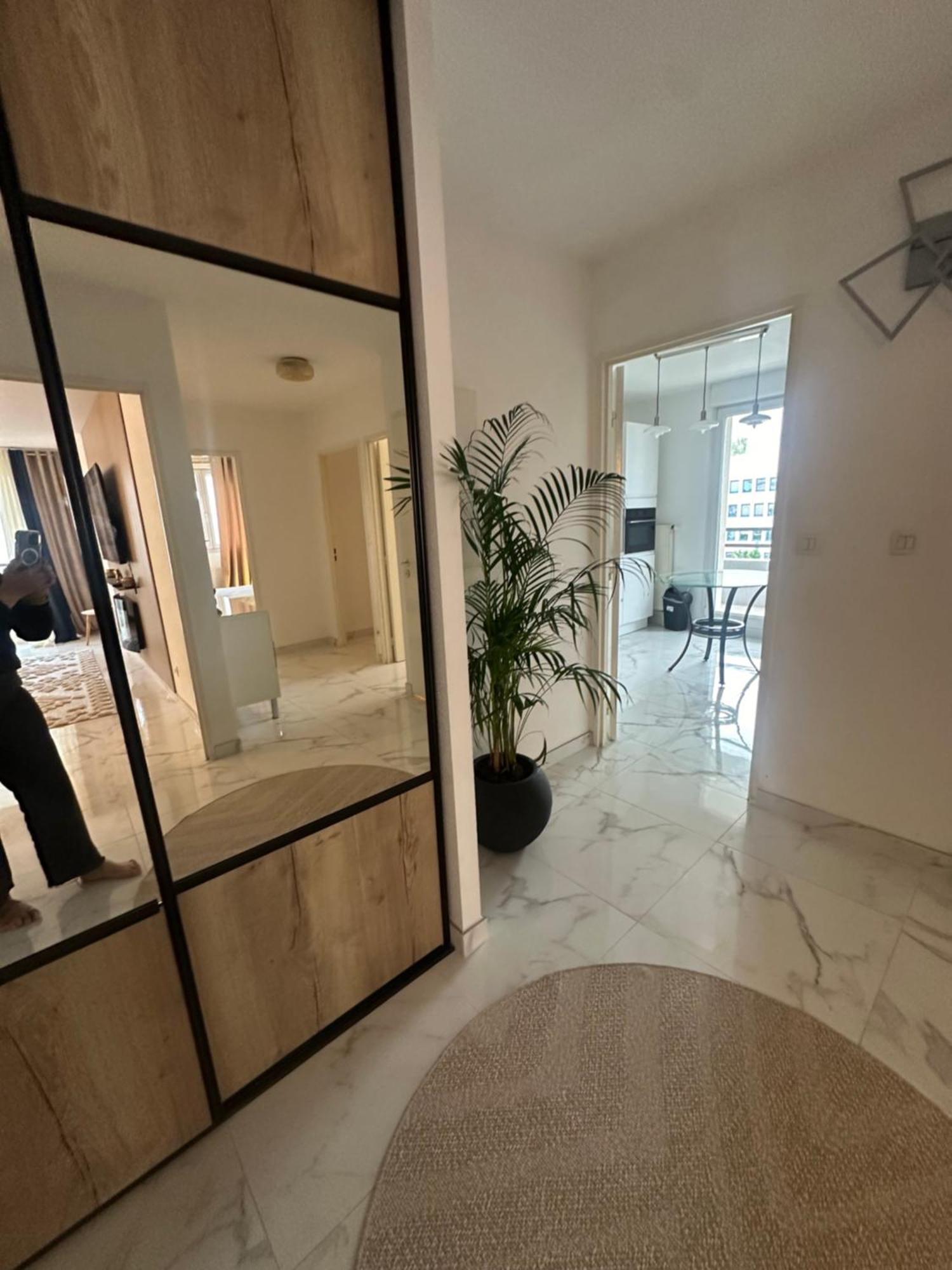 Tres Beau Trois Pieces Avec Vue Degagee Lägenhet Strasbourg Exteriör bild